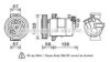 AVA QUALITY COOLING FTK445 Compressor, air conditioning